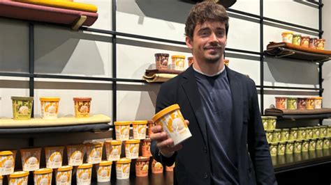 Il gelato di Charles Leclerc, come si chiama e dove si .